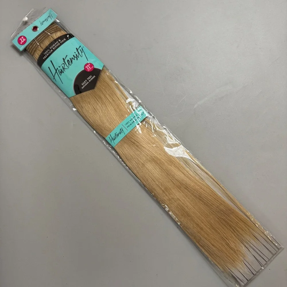 Hairtensity Silky Yaki Natural Blonde 22